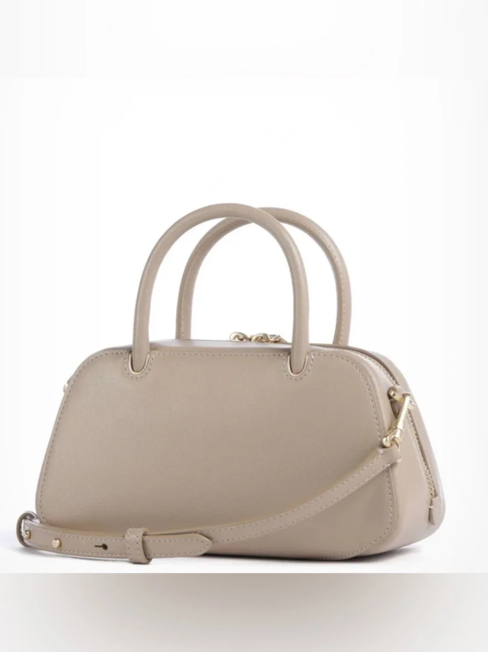 Kate Spade Gracie Mini Bag. Timeless taupe color